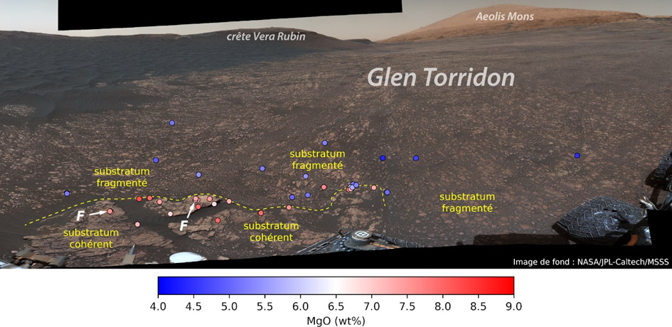 Map rover curiosity